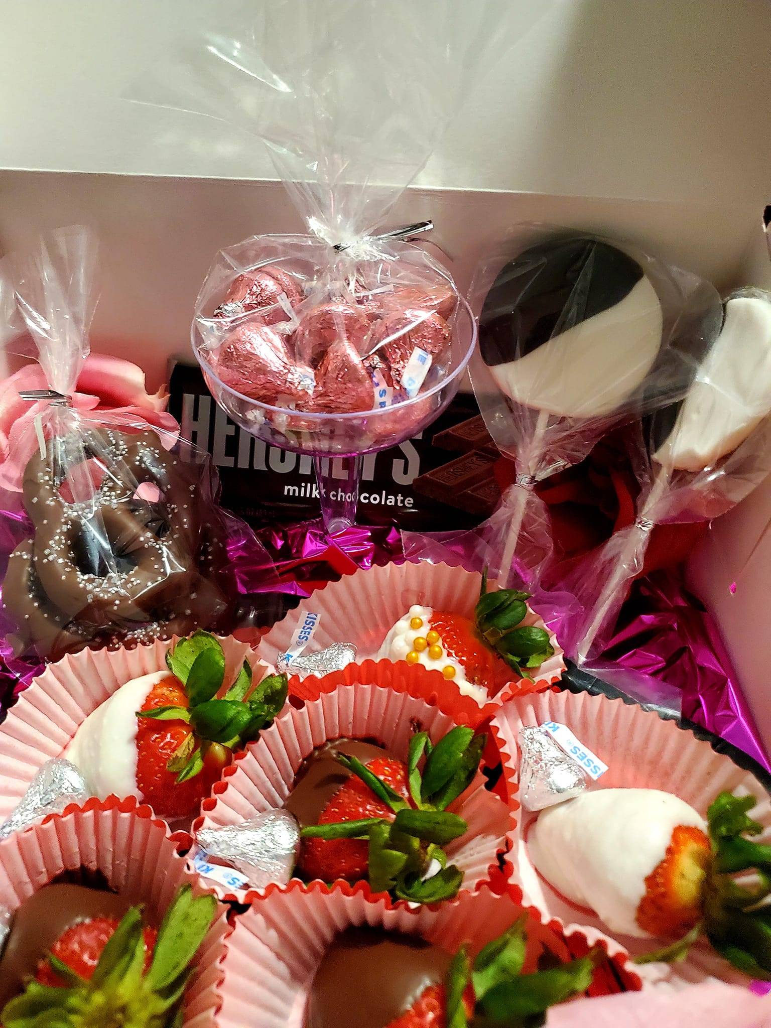 Order VALENTINES DAY SWEET TREAT BOX food online from ETHEL LEES KITCHEN store, Indianapolis on bringmethat.com
