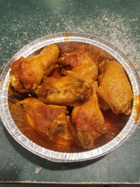 Order 10 Piece Chicken Wings food online from Campus Sub Shop Ii store, Springfield on bringmethat.com