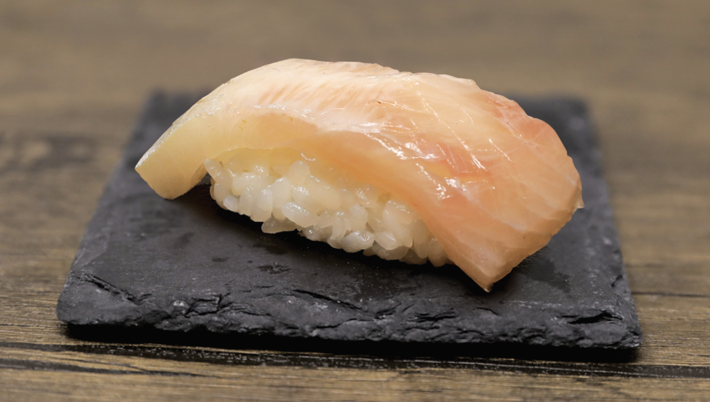 Order Amberjack Sushi food online from Tenno Sushi store, Los Angeles on bringmethat.com