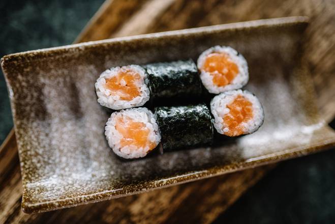 Order Salmon Roll food online from Tsunami Japanese Restaurant store, North Charleston on bringmethat.com