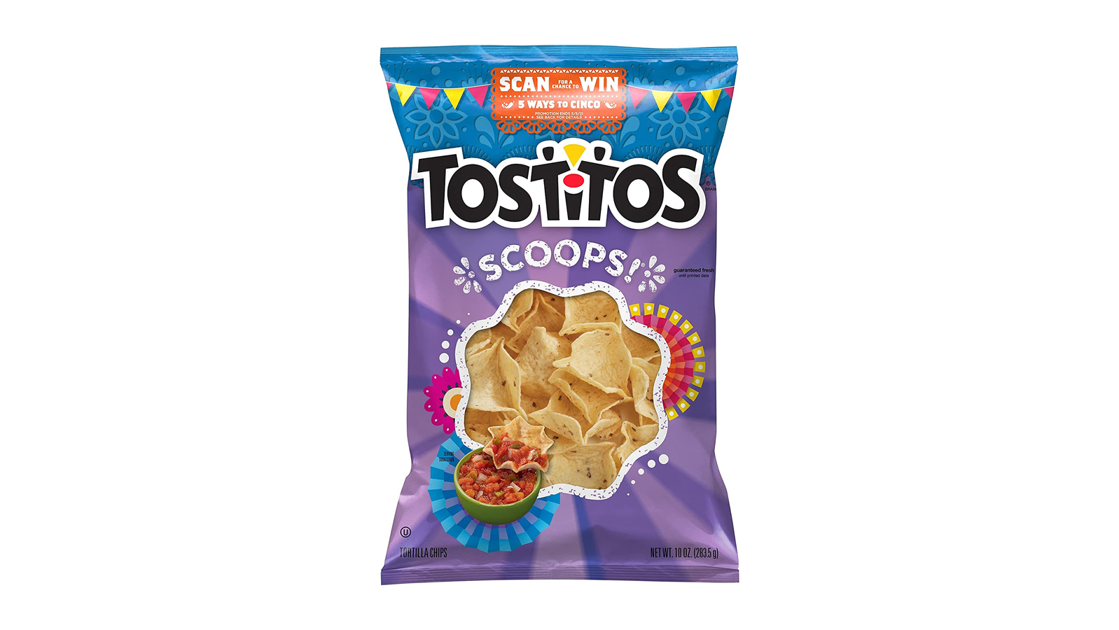 Order Tostitos Scoops 10oz food online from Extramile store, Los Angeles on bringmethat.com
