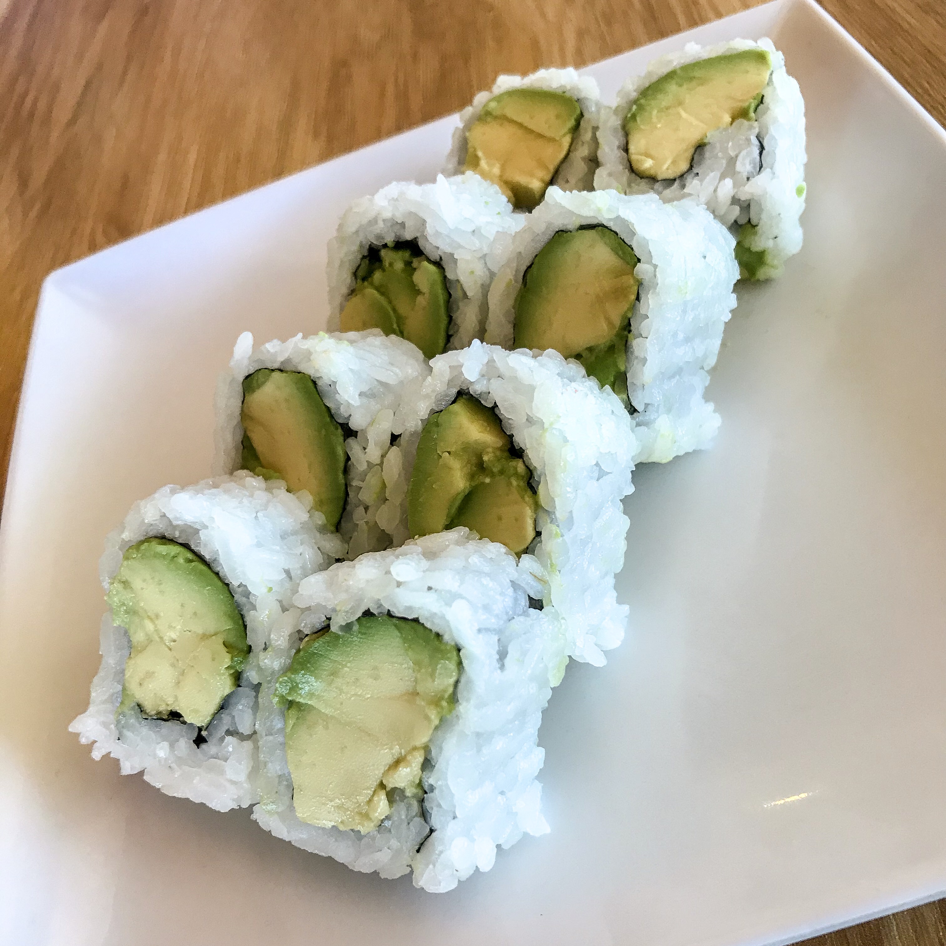 Order Avocado Roll food online from Rollstop Sushi store, San Pedro on bringmethat.com