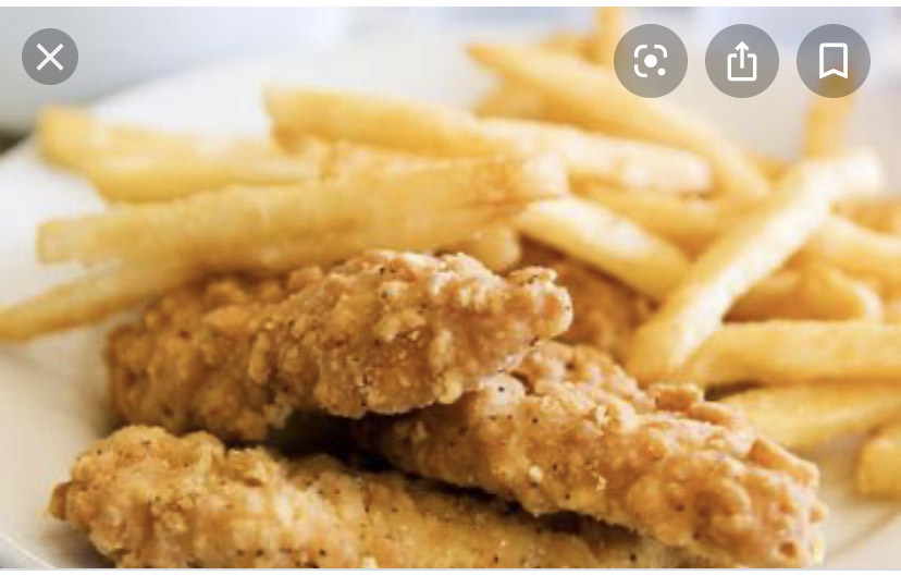 Order Chicken Fingers and Fries food online from Papa Lou Pizza store, Richmond on bringmethat.com