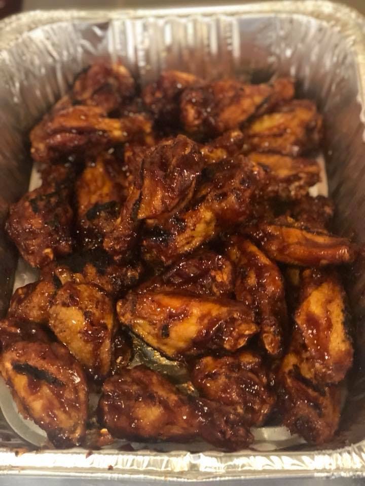 Order Chicken Wings - 5 Pieces food online from Sabatinos Pizza Deli and Grocery store, Syracuse on bringmethat.com