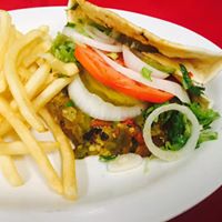 Order Spicy Tortilla Burger food online from The Chile Pod store, Farmington on bringmethat.com