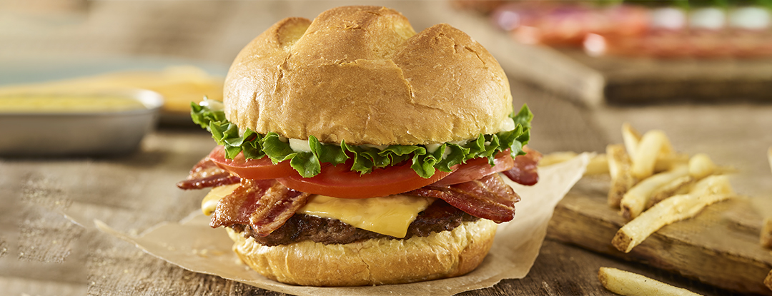 Order Bacon Smash® Burger food online from Smashburger store, Elk Grove on bringmethat.com