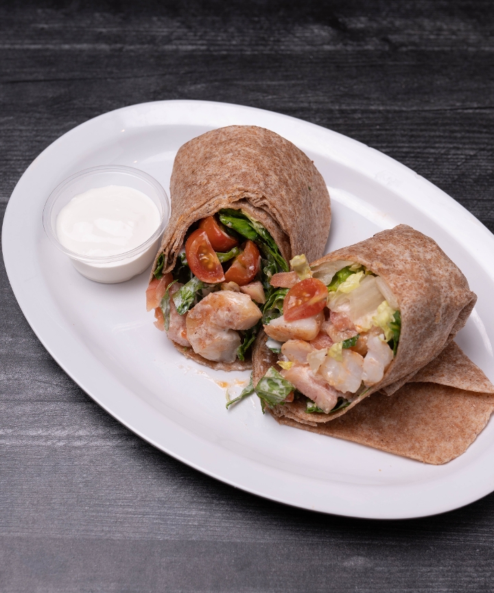 Order Shrimp Wrap food online from Bacci Pizzeria store, Chicago on bringmethat.com