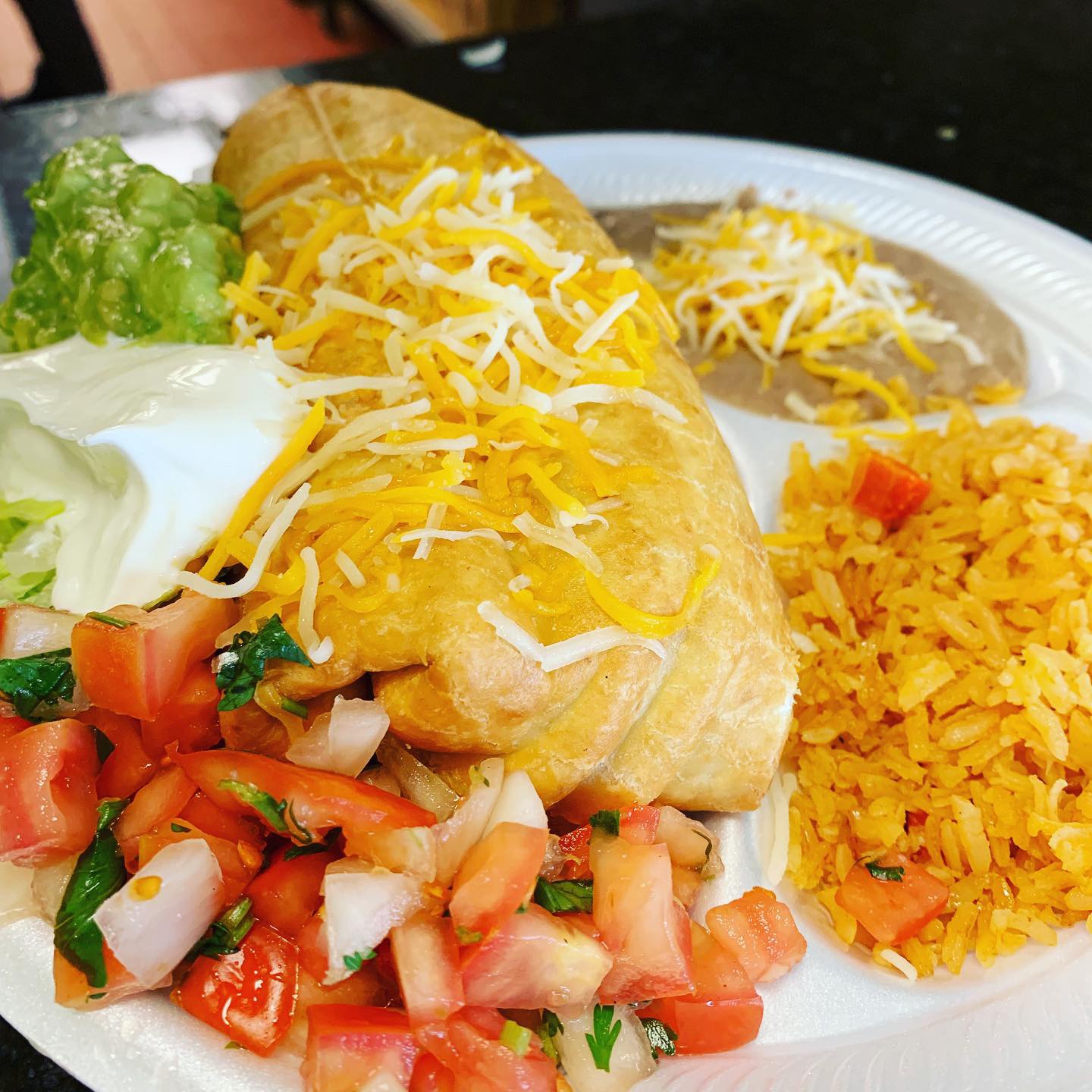 Order Chimichanga food online from Cali Burrito store, Spring Hill on bringmethat.com