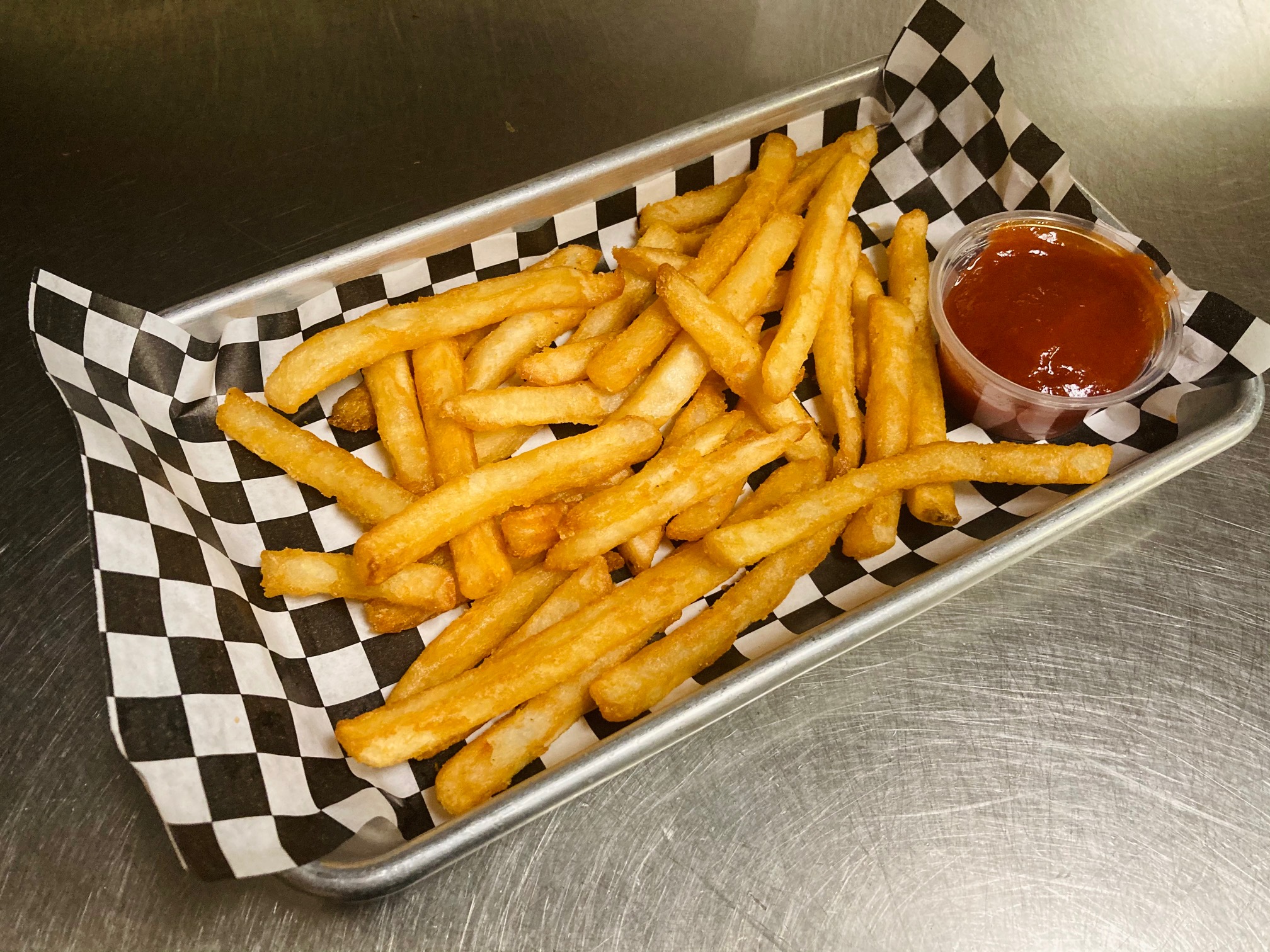 Order Beer Battered Fries food online from Saints Pub + Patio store, Independence on bringmethat.com