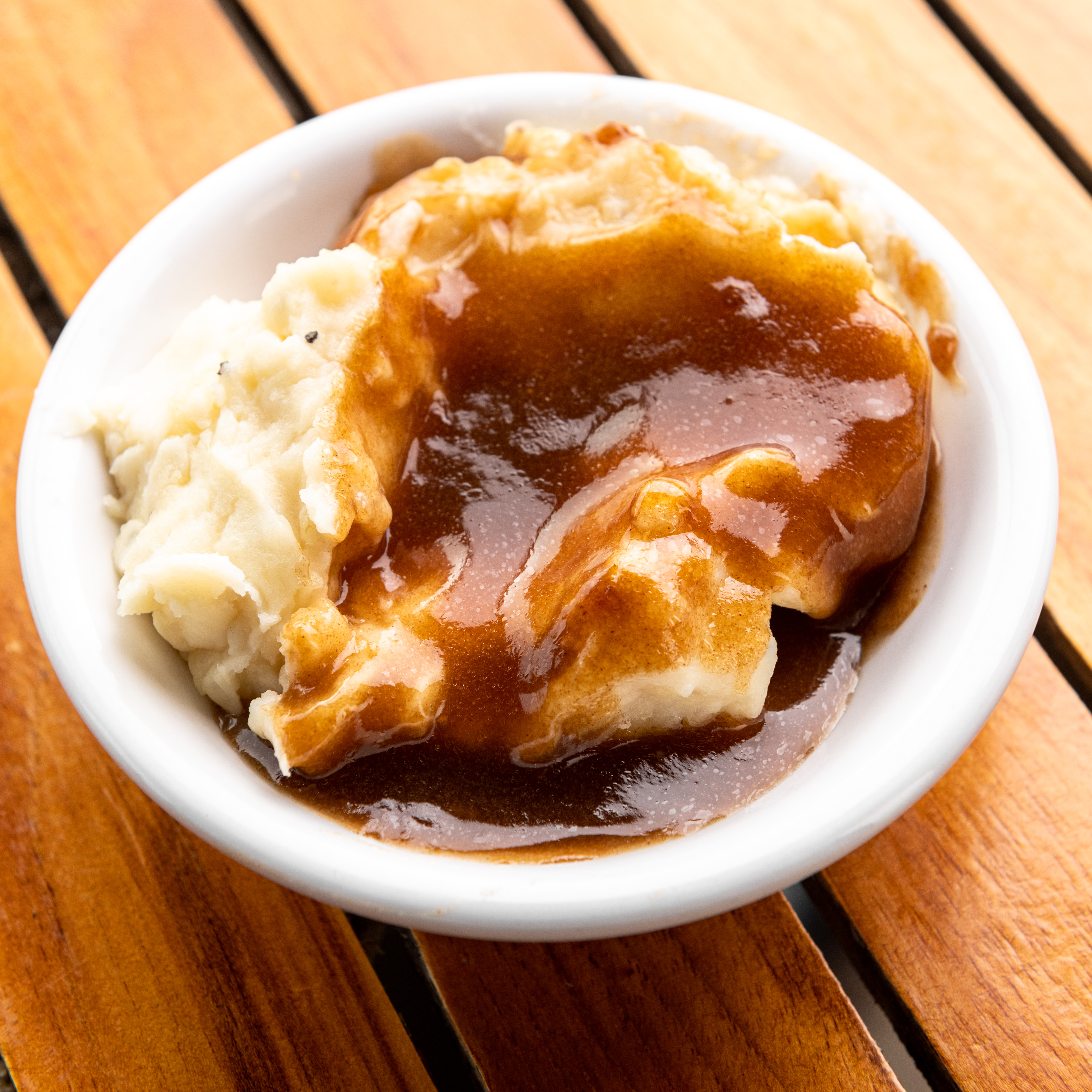 Order Mashed Potatoes with Gravy food online from Iggy Boardwalk Lobster & Clam Bar store, Warwick on bringmethat.com