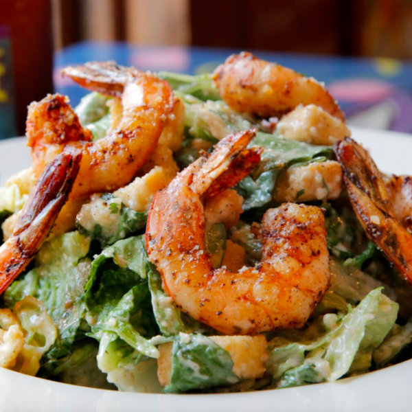 Order Caesar Salad with Shrimp food online from Oceana Grill store, New Orleans on bringmethat.com