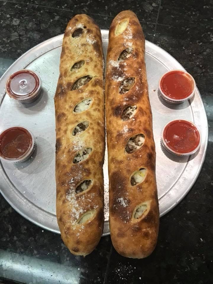 Order Steak Stromboli - Small food online from Two guys pizza store, Harrisburg on bringmethat.com