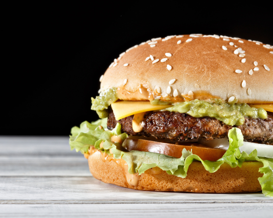 Order Avocado Cheese Burger food online from Stan Burger Bar store, Jeanette on bringmethat.com