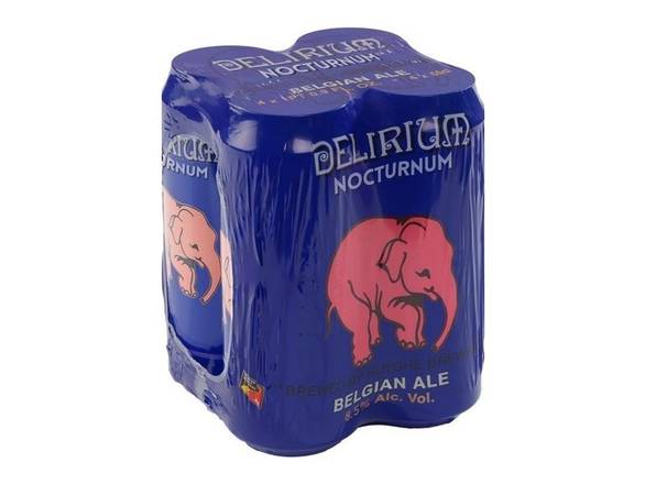 Order Delirium Nocturnum - 4x 16oz Cans food online from Kirby Food & Liquor store, Champaign on bringmethat.com