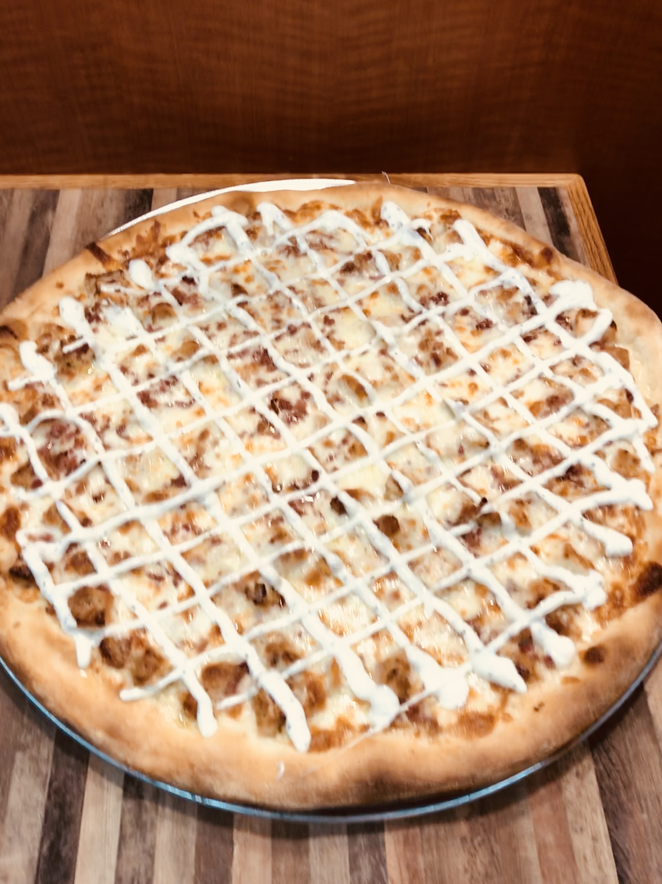 Order Bacon Chicken Ranch Pizza food online from Whitepoint pizzeria store, College Point on bringmethat.com