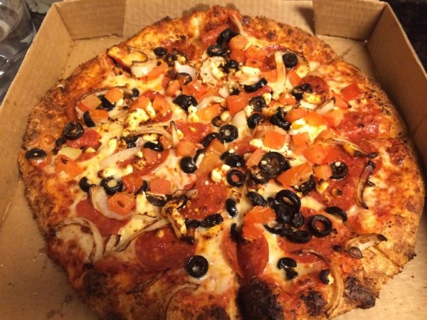 Order Mediterranean Pizza food online from Canadian Pizza store, Long Beach on bringmethat.com