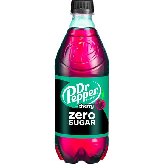 Order Cherry Dr Pepper Zero Sugar (20 oz) food online from Rite Aid store, Marietta on bringmethat.com
