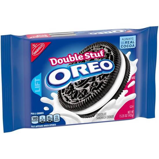 Order Nabisco Double Stuf Oreo Chocolate Sandwich Cookies food online from Exxon Food Mart store, Port Huron on bringmethat.com