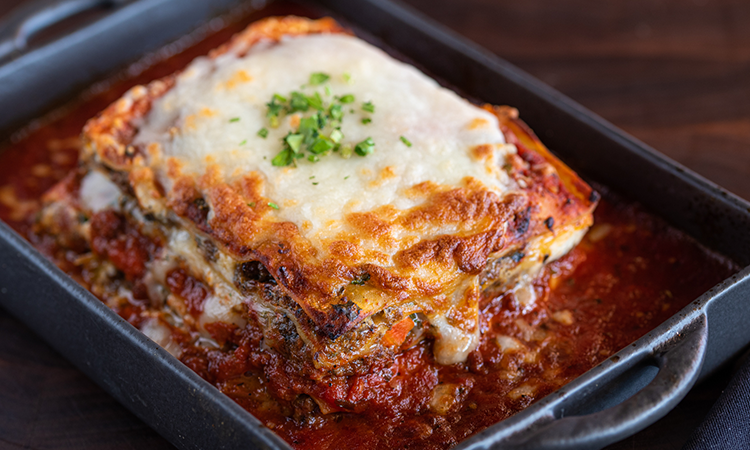 Order Russo Lasagna food online from Russo's New York Pizzeria - Broadway store, Pearland on bringmethat.com