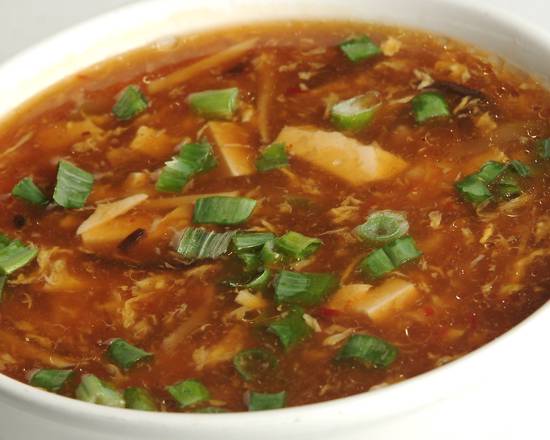 Order Hot and Sour Soup food online from Jasmine Seafood Restaurant store, San Diego on bringmethat.com