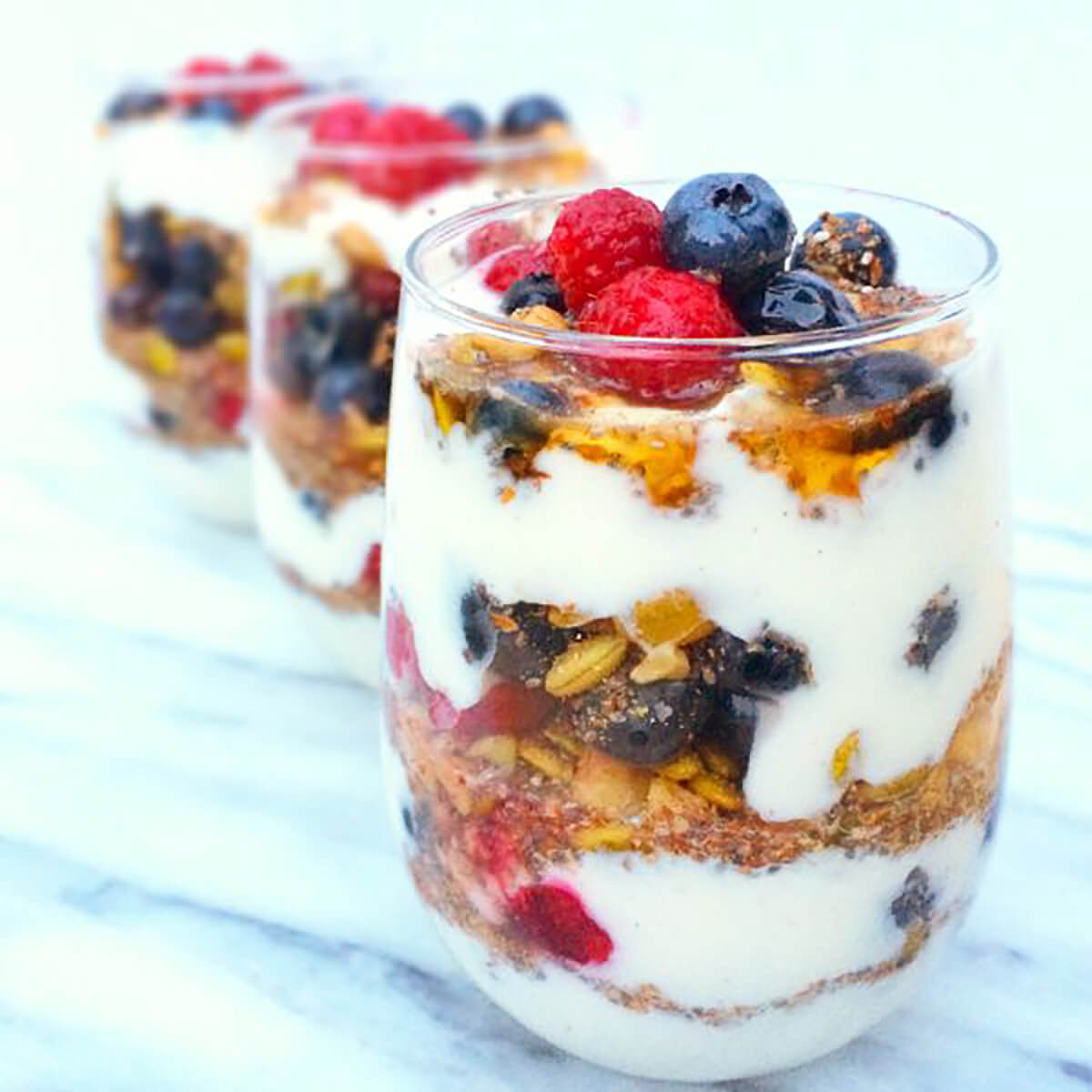 Order Country Style Parfait food online from Village Hands Cafe store, Monroe on bringmethat.com