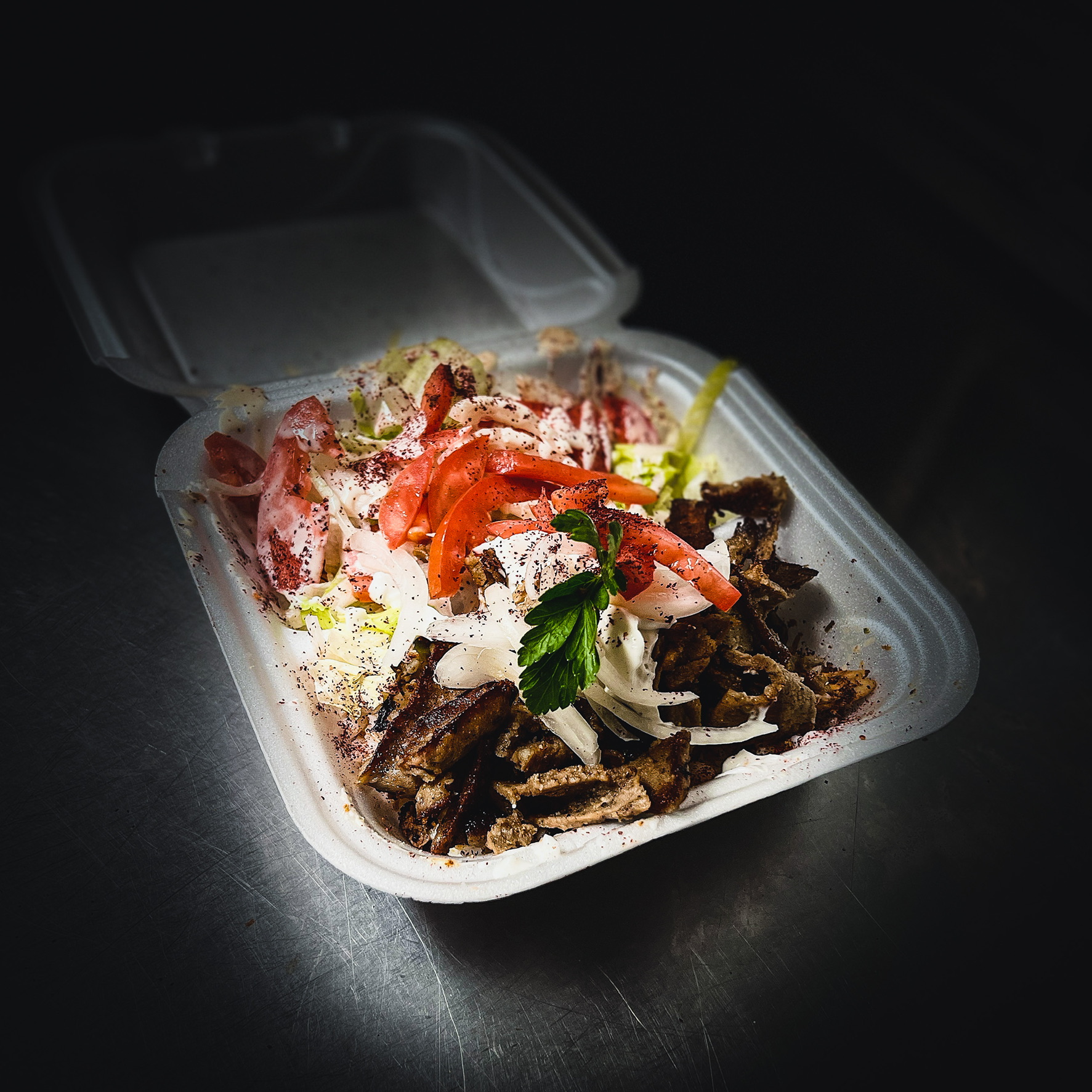 Order Gyro over rice  food online from Zaytuna store, Omaha on bringmethat.com