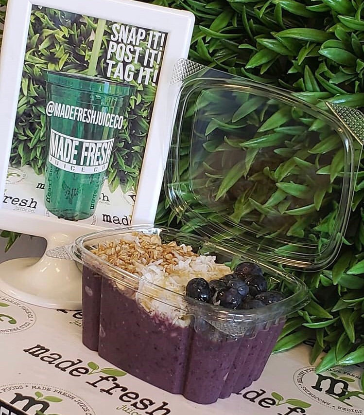 Order ACAI BOWL food online from Made Fresh Juice Co. store, McDonough on bringmethat.com