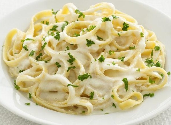 Order Fettuccine Alfredo food online from Planet Pizza store, Stamford on bringmethat.com