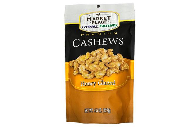 Order Cashews Honey Roasted (4.5oz) food online from Royal Farms store, Rehoboth on bringmethat.com