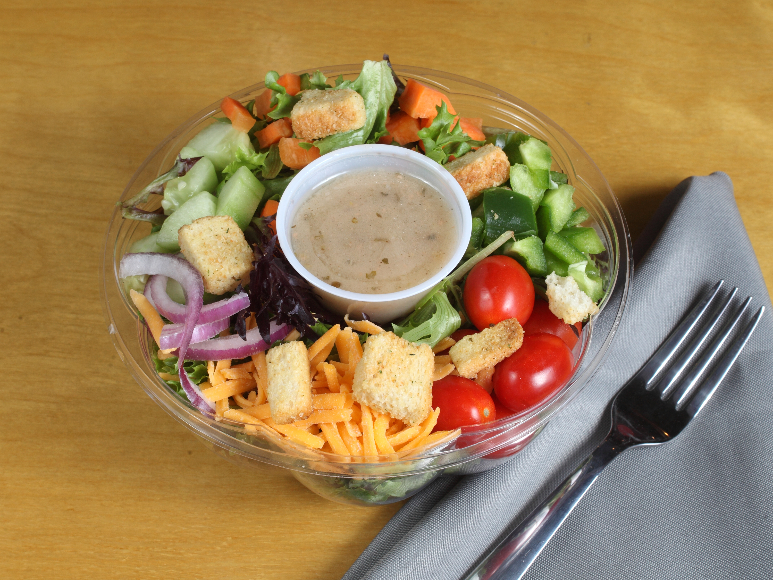 Order Side Salad food online from Fuel Pizza store, Charlotte on bringmethat.com