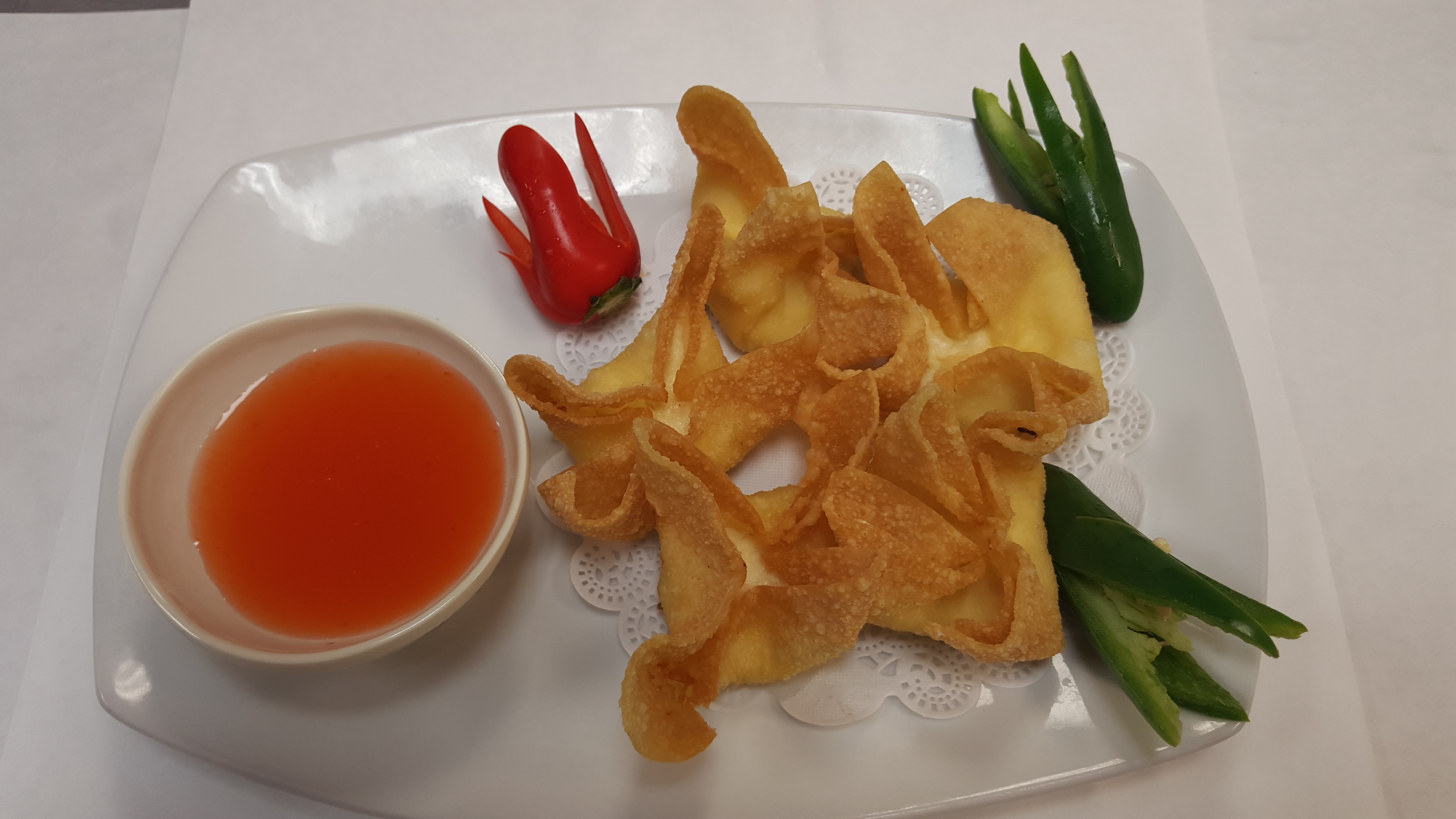 Order Crab Rangoon food online from Bamboo House store, Indianapolis on bringmethat.com