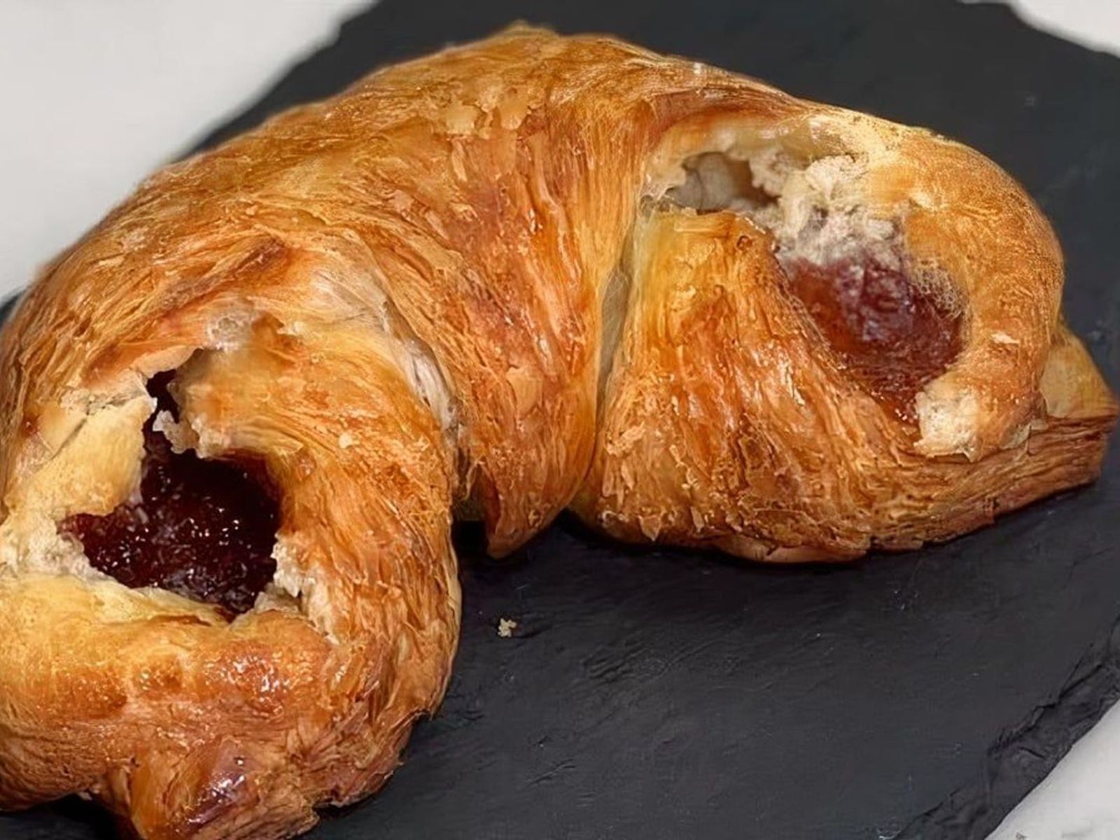 Order Guava & Cheese Croissant food online from Java Nation store, Kensington on bringmethat.com