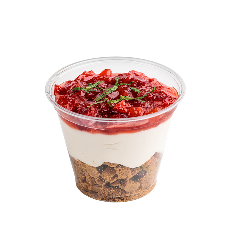 Order Strawberry Cheesecake Parfait food online from Native Foods store, Chicago on bringmethat.com