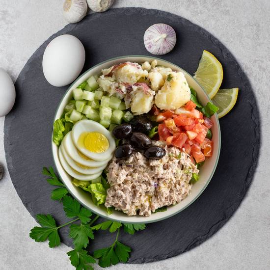 Order TUNA NICOISE- GF food online from Fitbites store, Fountain Valley on bringmethat.com