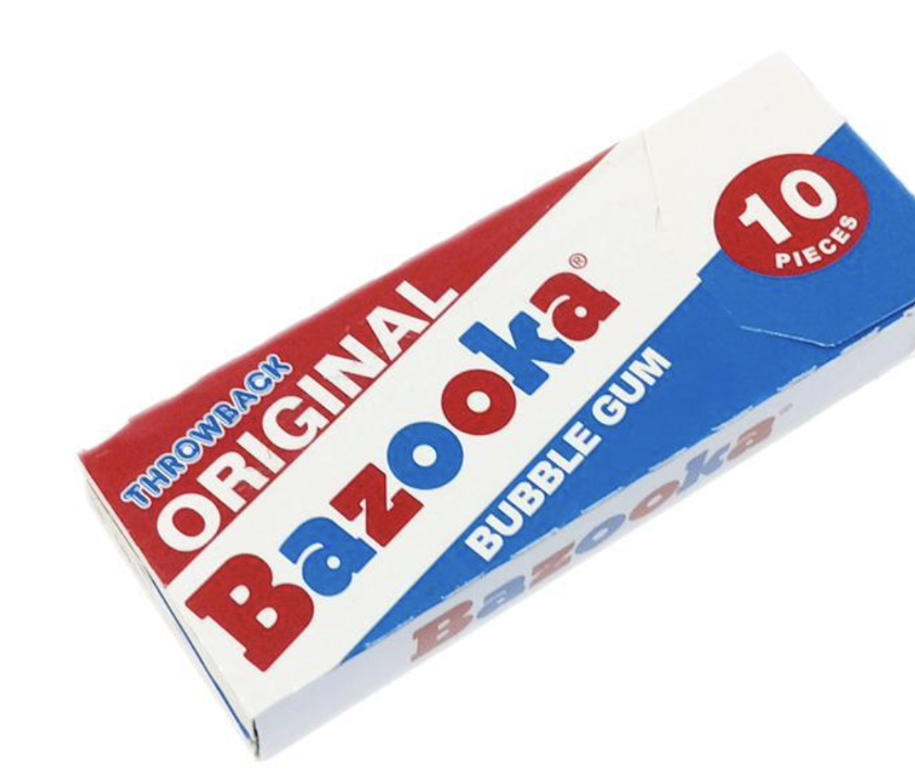 Order Bazooka Gum food online from The Sweet Shop Nyc store, New York on bringmethat.com