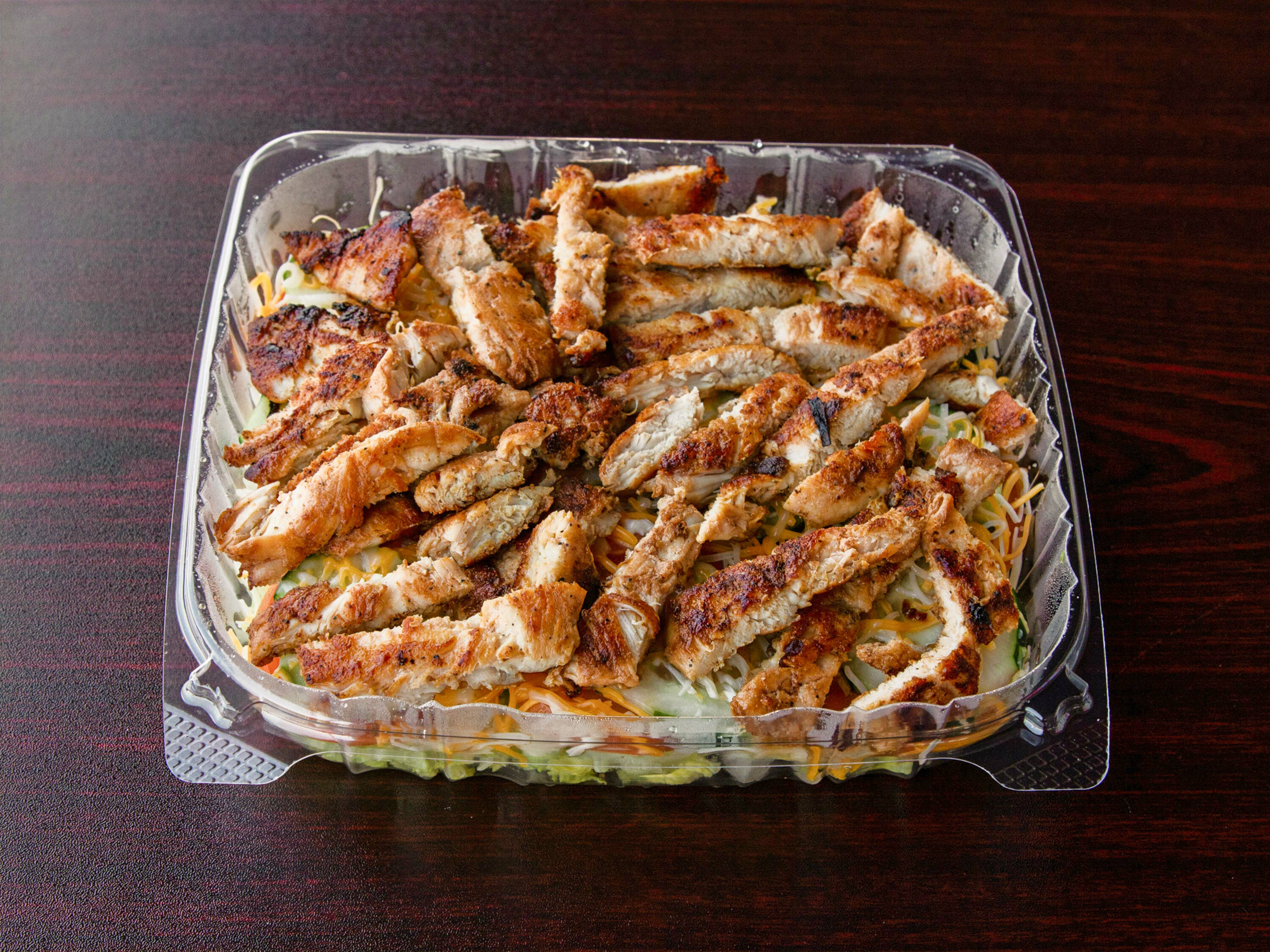 Order Grilled Chicken Salad food online from America Best Wings store, Richmond on bringmethat.com