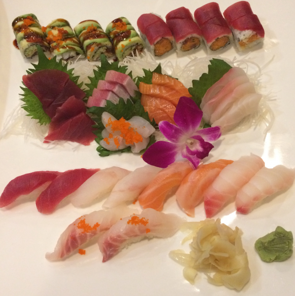 Order Sushi and Sashimi for 2 food online from Toro Sushi Bar store, Montclair on bringmethat.com