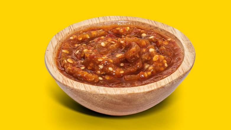 Order 8 Oz Roja Salsa food online from Taco Palenque store, Round Rock on bringmethat.com