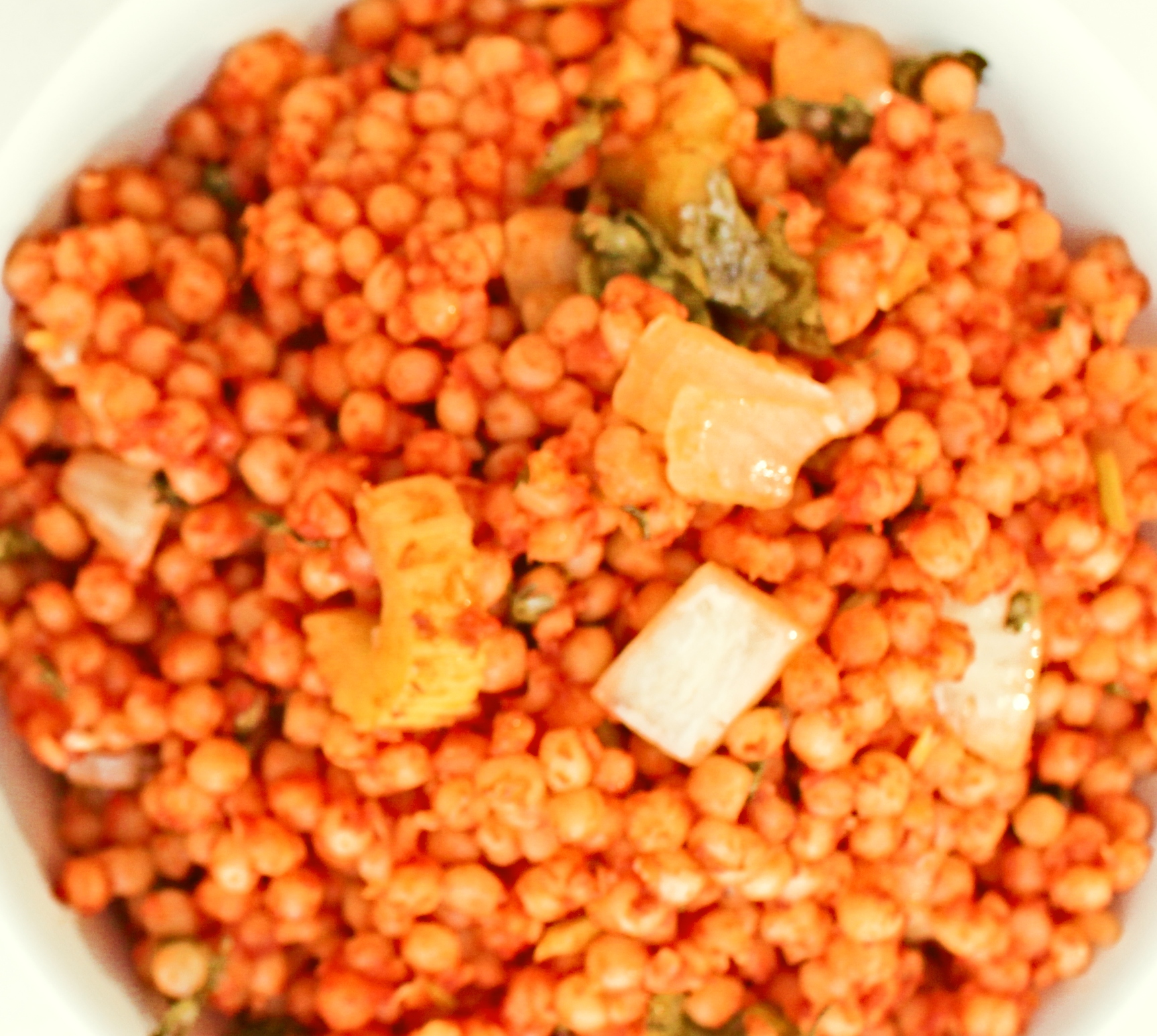 Order Israili Pearl Couscous   (Vegan) food online from Olive Mediterranean Grill store, Chicago on bringmethat.com
