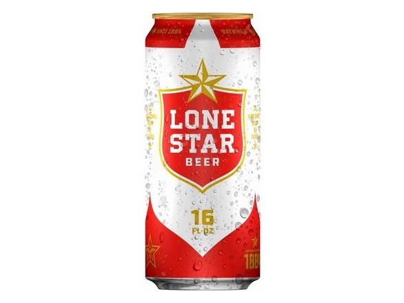 Order Lone Star Lager - 6x 16oz Cans food online from Goody Goody Liquor store, Houston on bringmethat.com