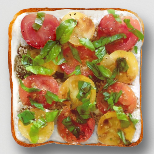 Order Tomato Ricotta Toast food online from Coffee And Water Lab store, San Jose on bringmethat.com