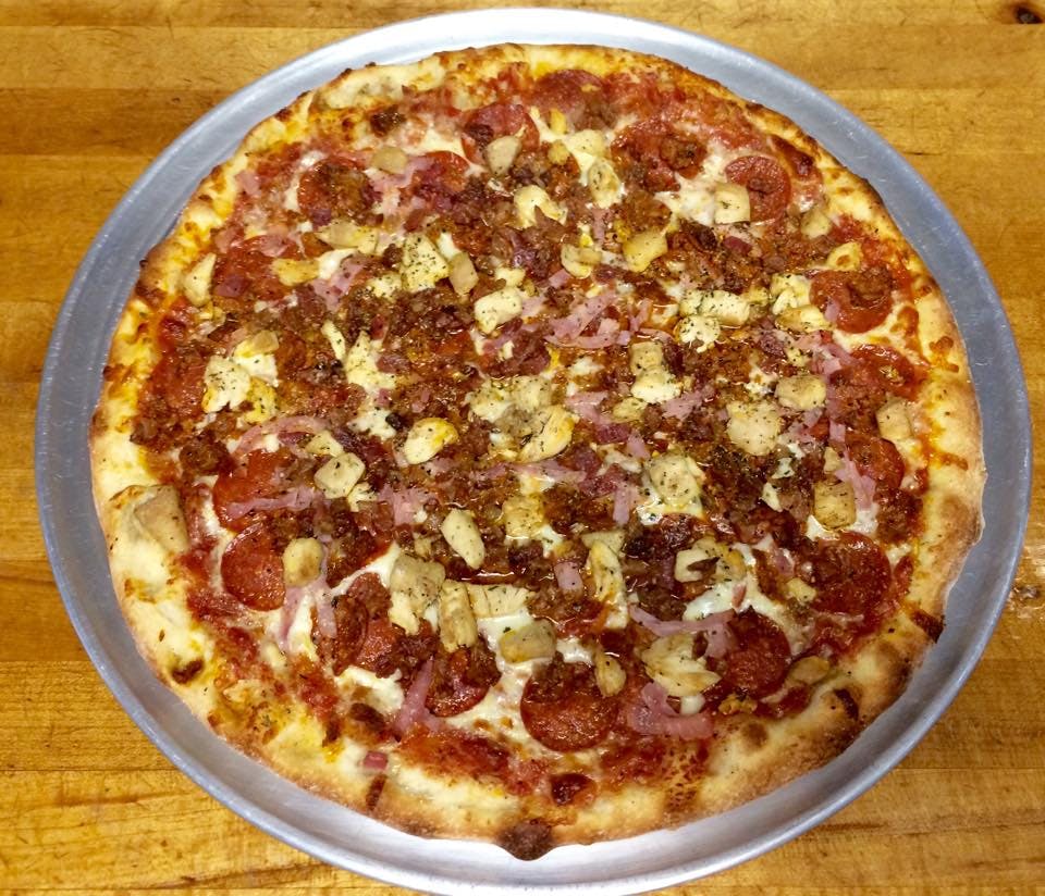 Order Meat Lover Pizza - Small 10" (4 Cut ) food online from Tani Pizza store, Butler on bringmethat.com