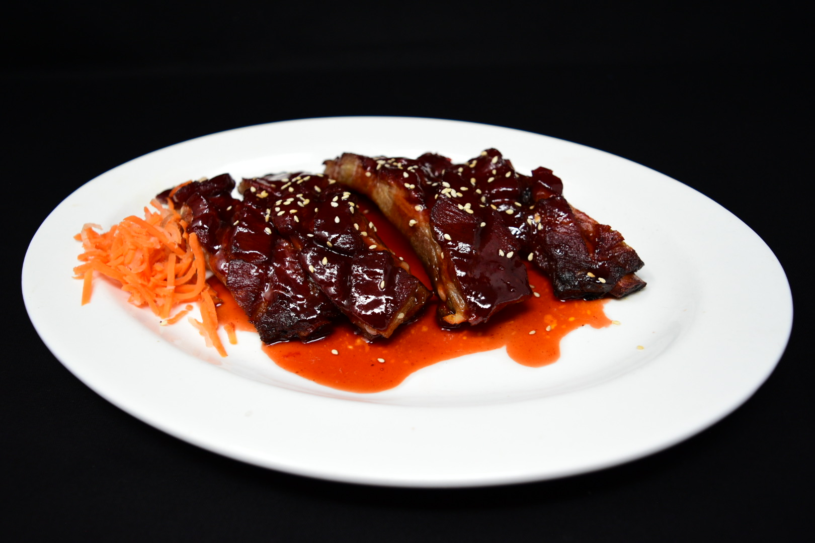 Order 8. BBQ Pork Ribs(4) food online from Fortune Star Cuisine store, Reno on bringmethat.com