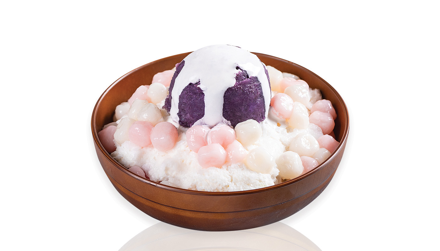 Order Purple Yam Snow 白雪紫薯の丁丁 food online from Sweethoney Dessert store, Colma on bringmethat.com