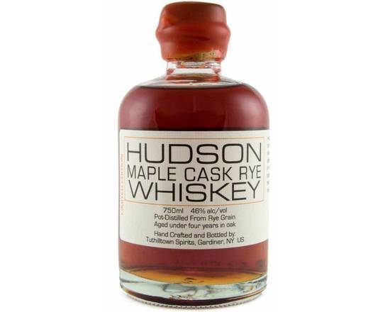 Order Hudson Maple Cask Rye 750ml (46%ABV) food online from Limoncello store, San Francisco on bringmethat.com