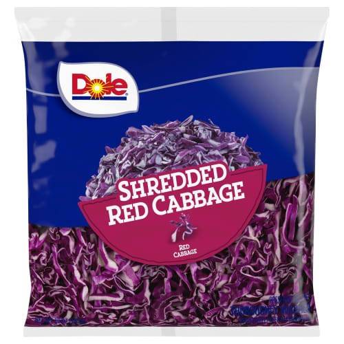 Order Dole · Shredded Red Cabbage (10 oz) food online from Shaw's store, Colchester on bringmethat.com