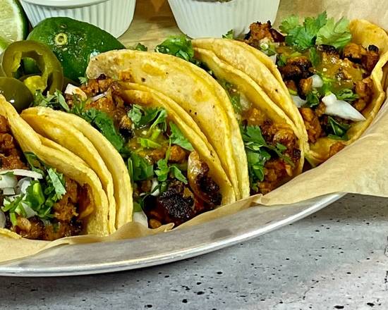 Order 4 Street Tacos food online from Cancun Sabor Mexicano store, Berkeley on bringmethat.com
