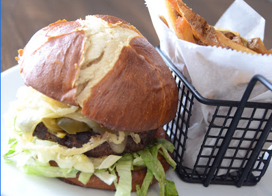 Order Bee’s Spicy Burger food online from Windmill Grille store, Batavia on bringmethat.com