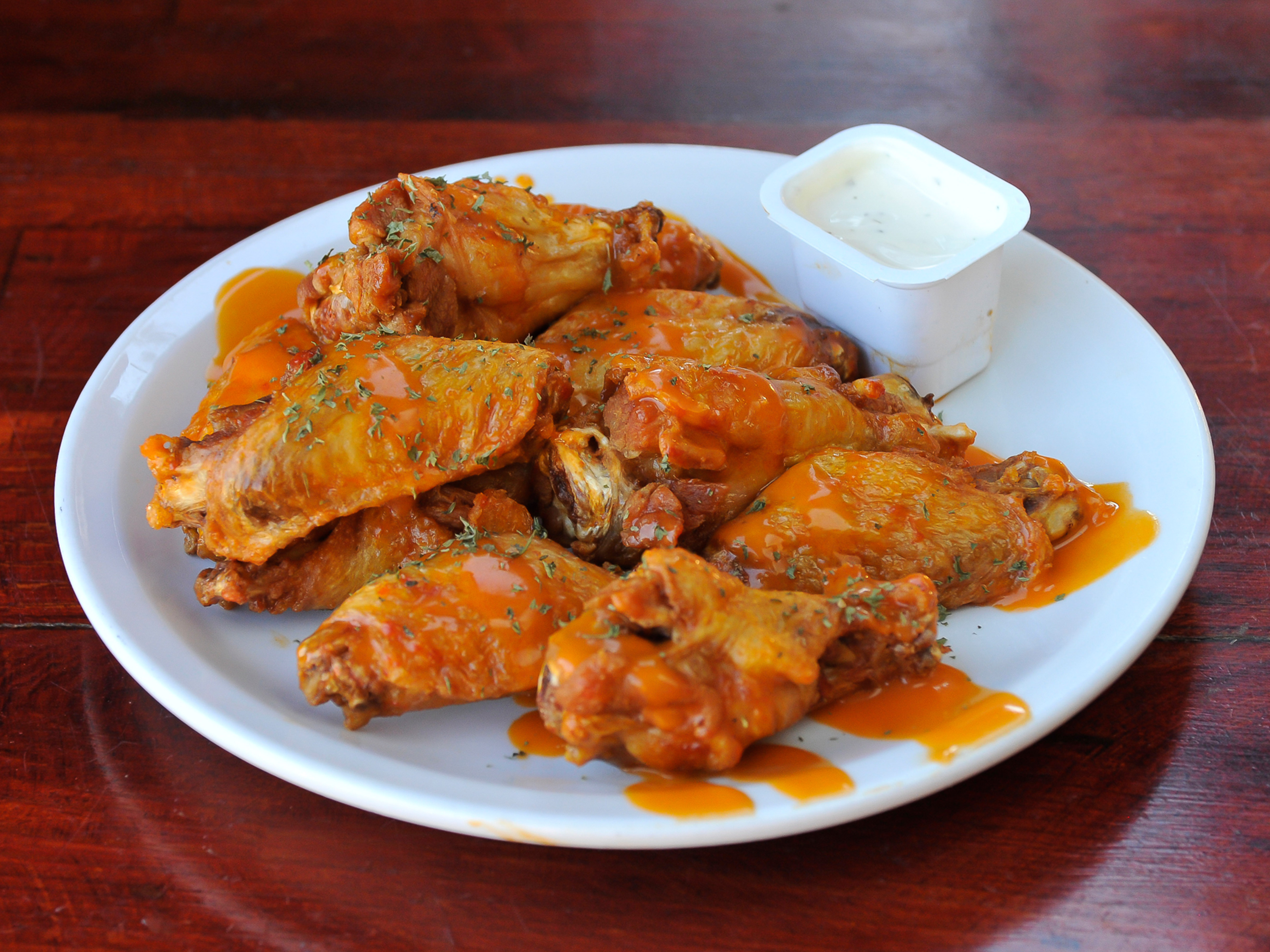 Order 10 Piece Owl Wings food online from Night Owl Pizza store, Marietta on bringmethat.com