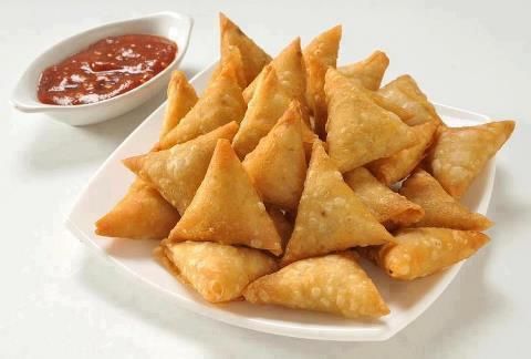 Order 1 Piece Samosa food online from Alladeen Grill and BBQ store, Hilliard on bringmethat.com
